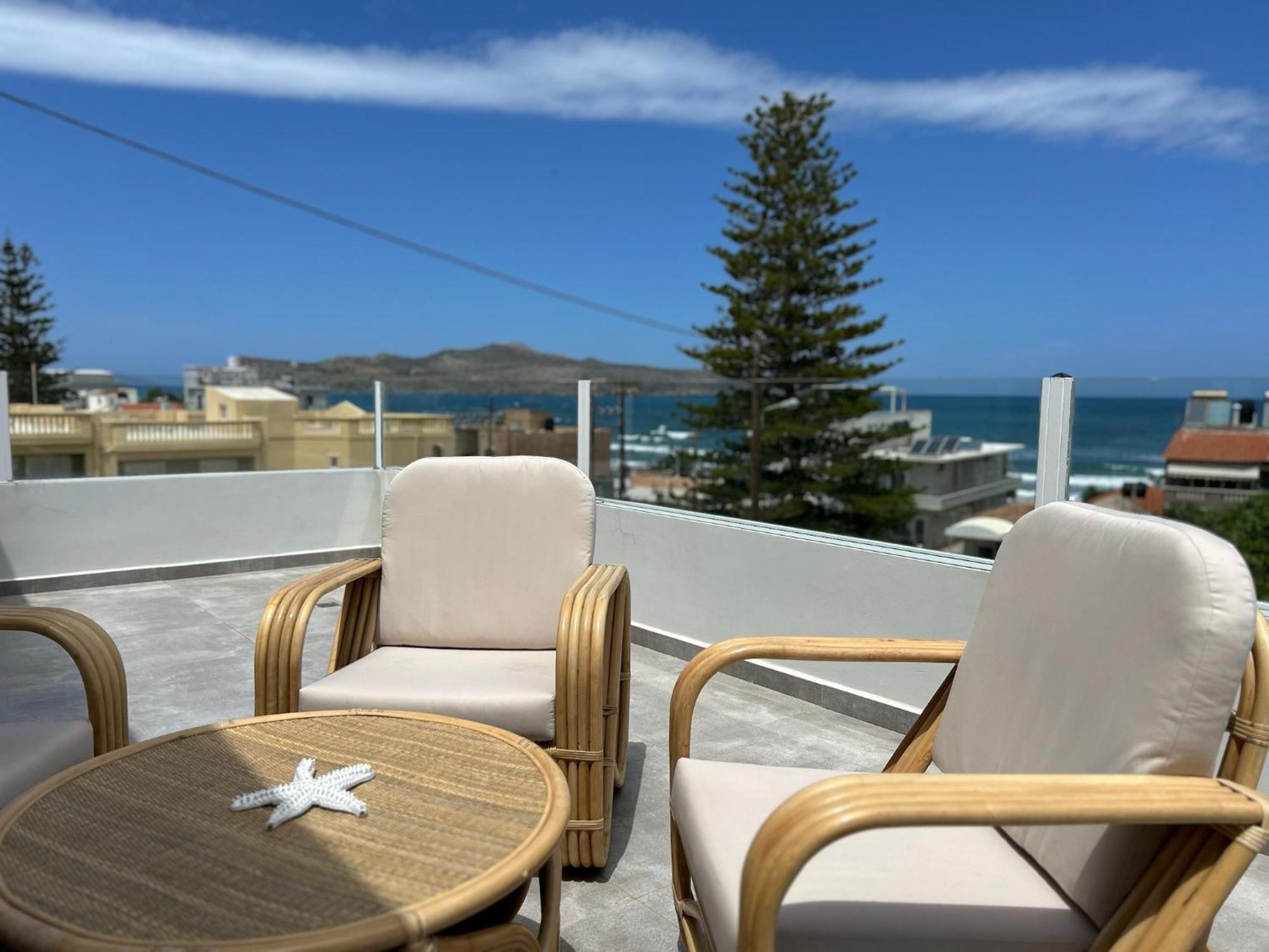 Mira Sea View Residence Chania  Ngoại thất bức ảnh