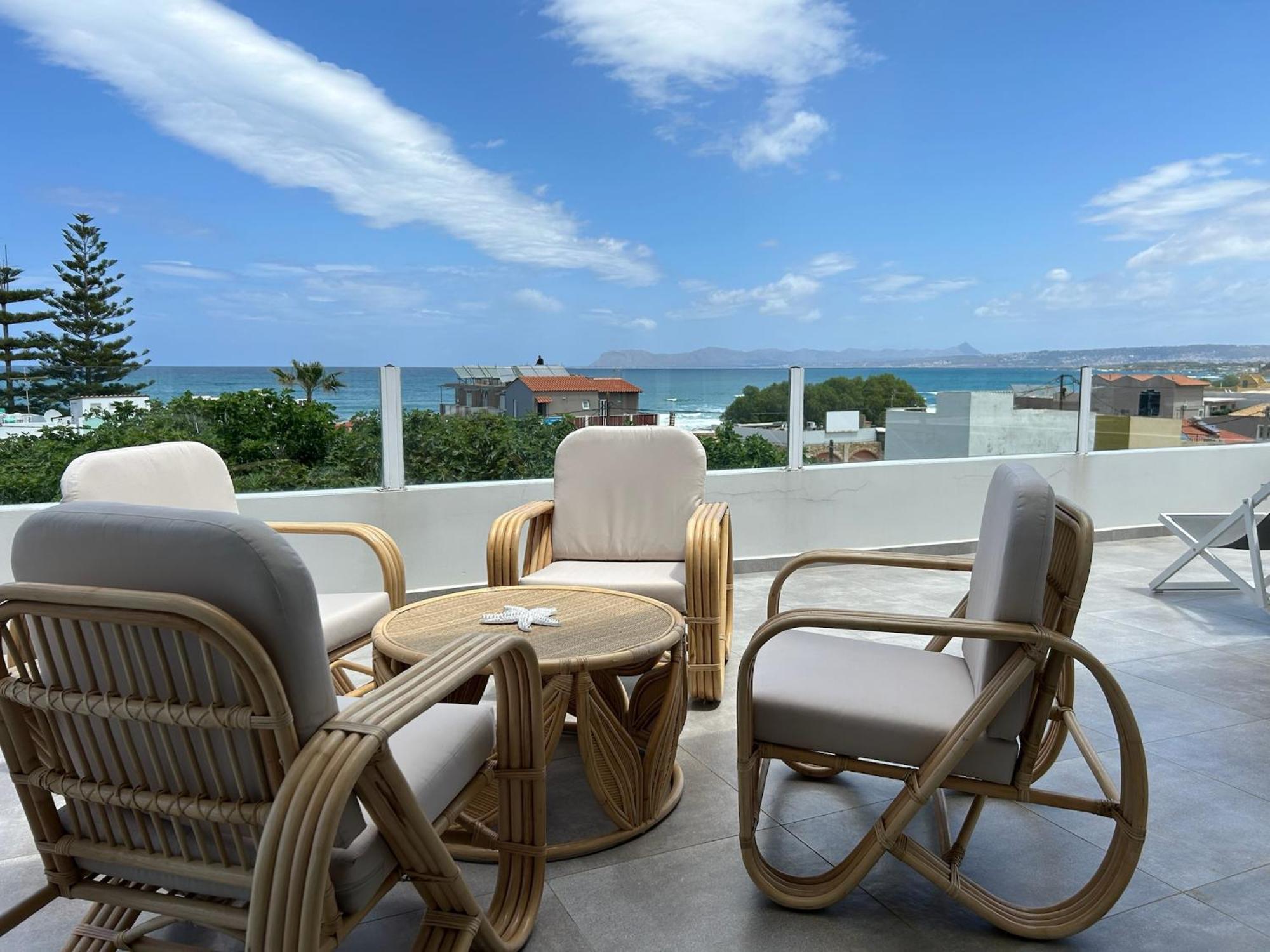 Mira Sea View Residence Chania  Ngoại thất bức ảnh